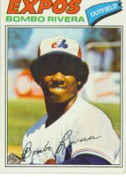 1977 Topps Baseball Cards      178     Bombo Rivera RC